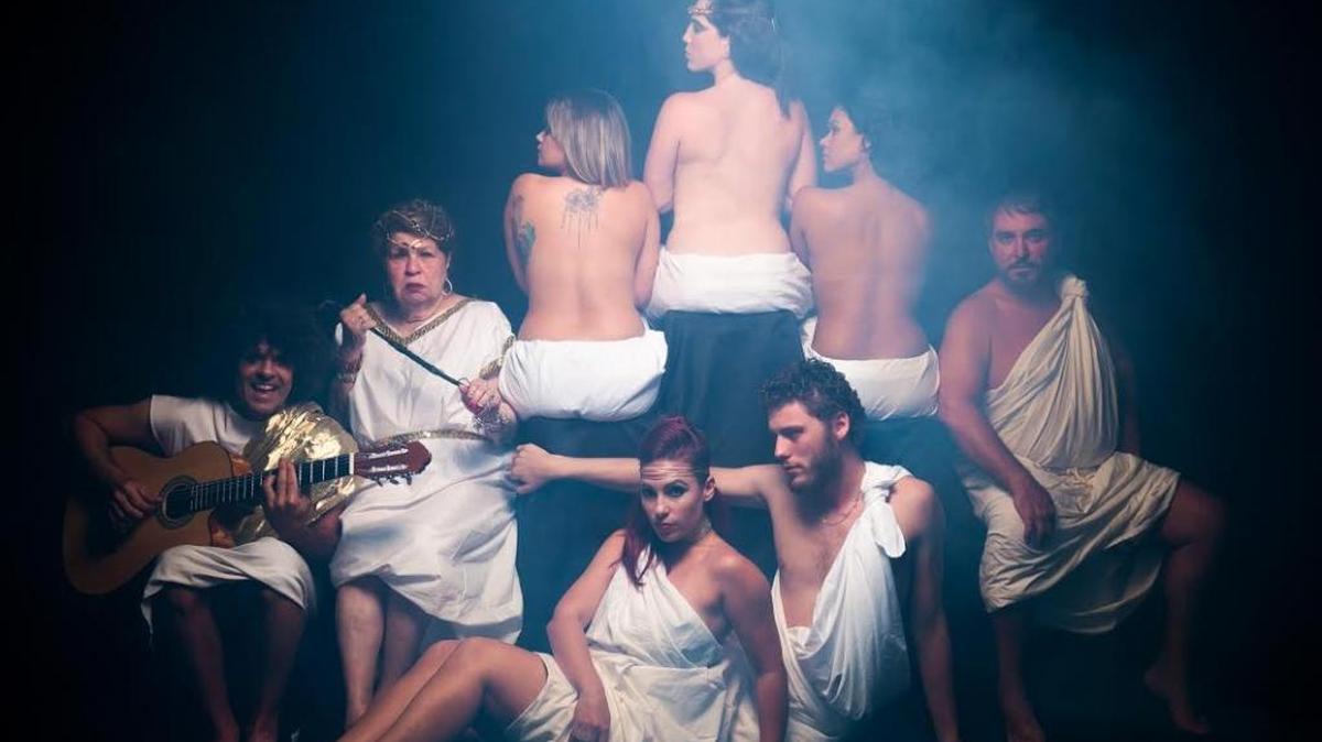 La comedia musical ‘Huelga de sexo’, escrita y dirigida por Yoshvani Medina, está inspirada en el clásico de Aristófanes ‘Lisístrata’.