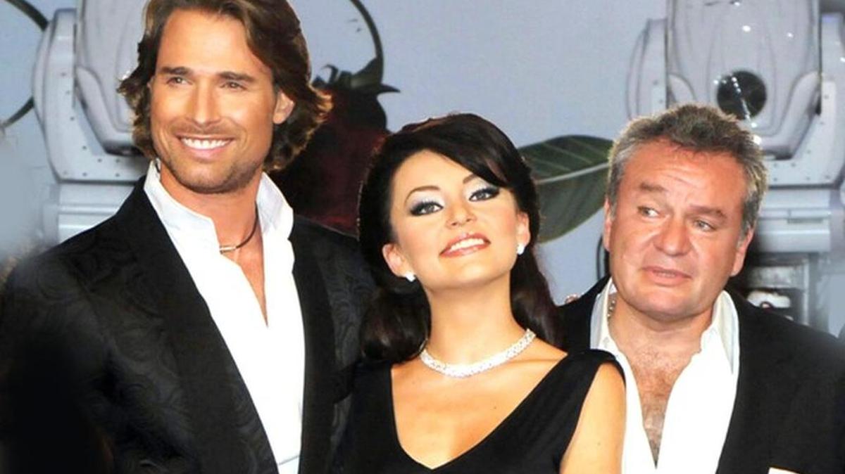 Sebastián Rulli, Angelique Boyer y José Alberto ‘El Güero’ Castro, en el estreno de Teresa.