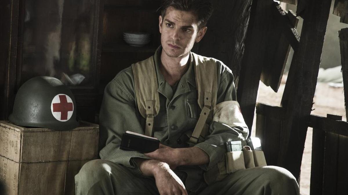 Andrew Garfield en una escena de ‘Hacksaw Ridge’ (2016).