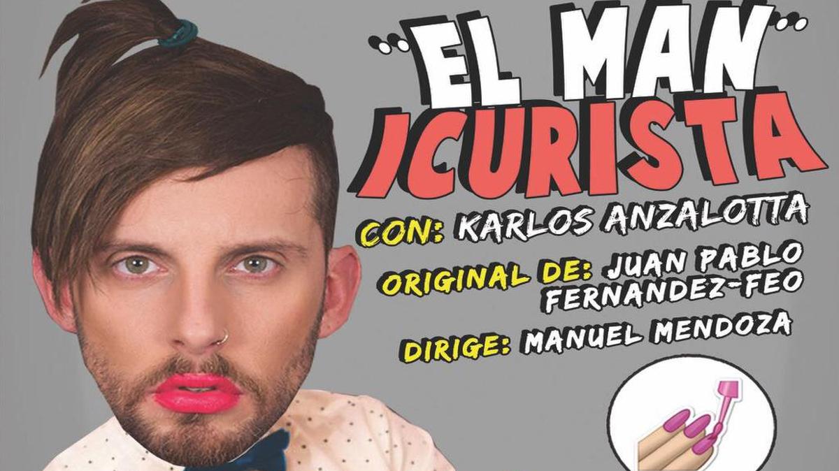 Karlos Anzalotta participa en la nueva temporada de Microteatro Miami con la comedia ‘El manicurista’.
