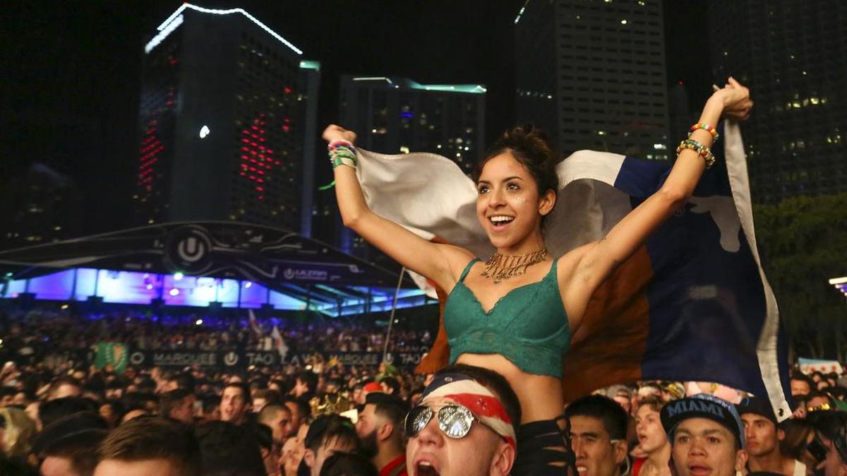 Ultra Music Festival en el Bayfront Park de Miami, en viernes 18 de marzo del 2016.