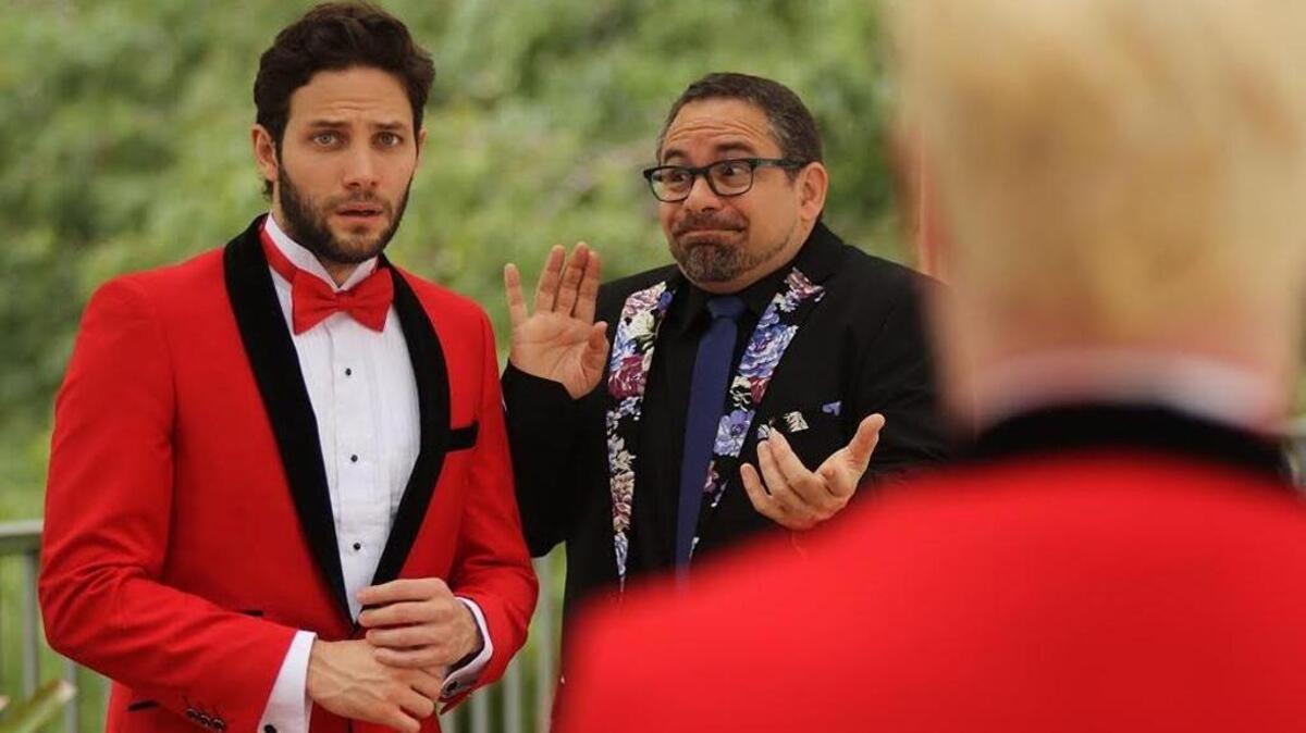 Gabriel Coronel y César Muñoz integran el elenco de ‘My Latino Gay Wedding’.