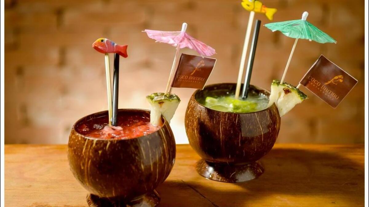 Combo Caipi de Restaurante Coco Bambú.