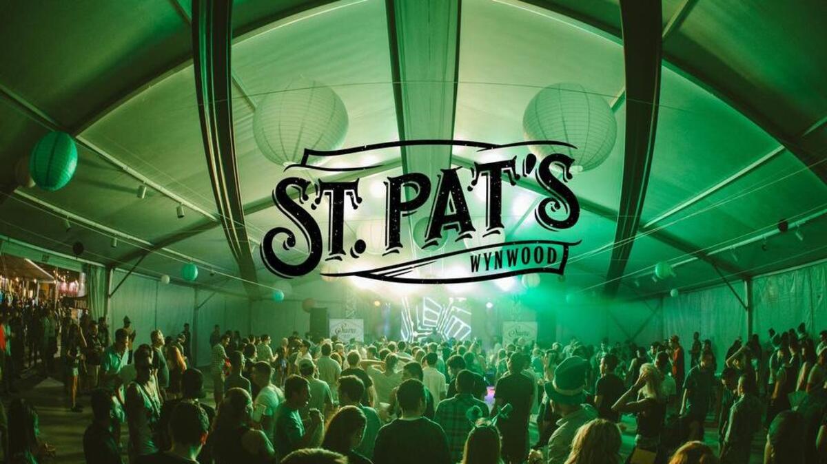 La celebración en St. Pat’s es el viernes 17 de marzo, de 4 p.m. a 3 a.m., en el corazón de Wynwwod.