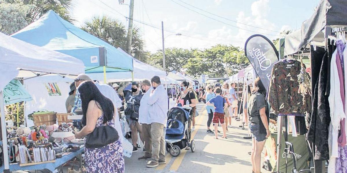 Mercado Sunny Side Up Farmers & Artisan Market en Fort Lauderdale.