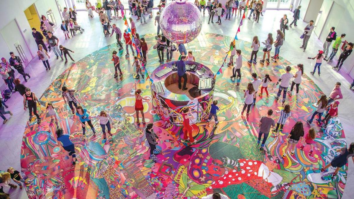 Faena Forum presenta “Ángeles Veloces Arcanos Fugaces”, una instalación de arte participativa e interactiva creada por un dúo de artistas contemporáneos “assume vivid astro focus” (avaf).