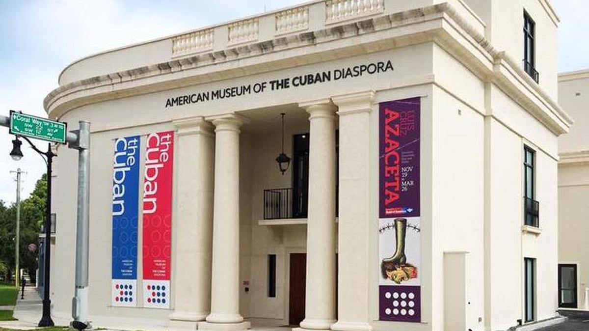 El recién inaugurado American Museum of de Cuban Diaspora.