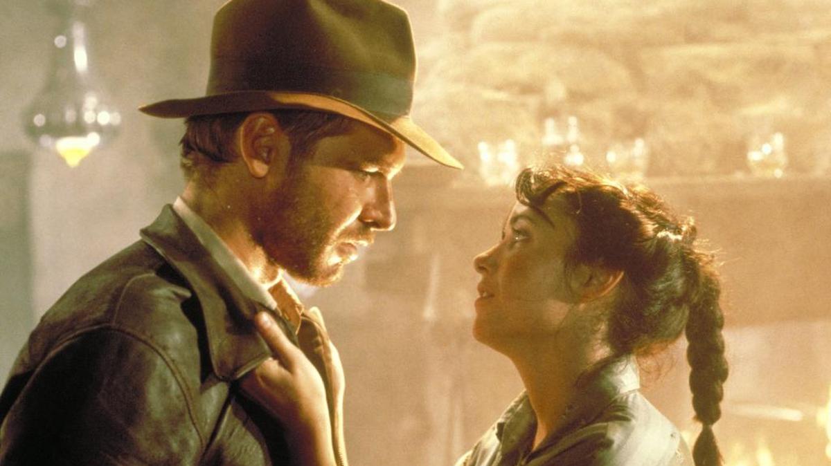 Harrison Ford y Karen Allen en una escena de ‘Raiders of the Lost Ark’ (1981).