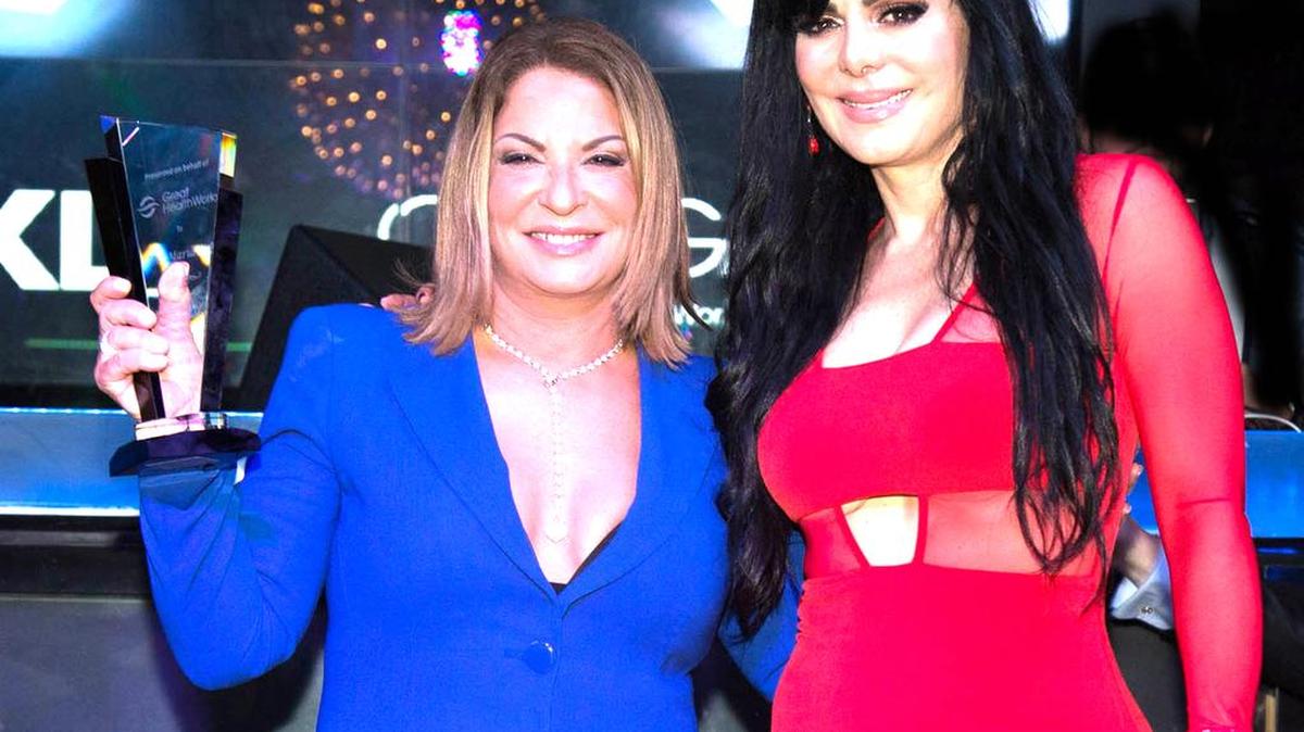Ana María Polo y Maribel Guardia.