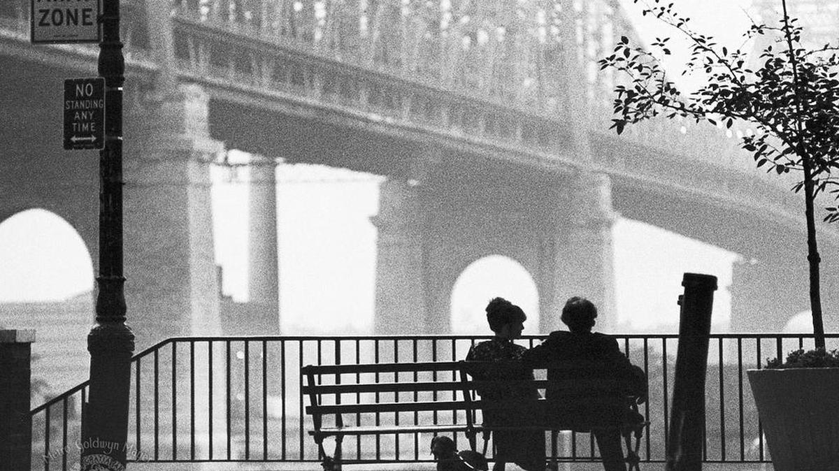 Diane Keaton y Woody Allen en ‘Manhattan’ (1979).