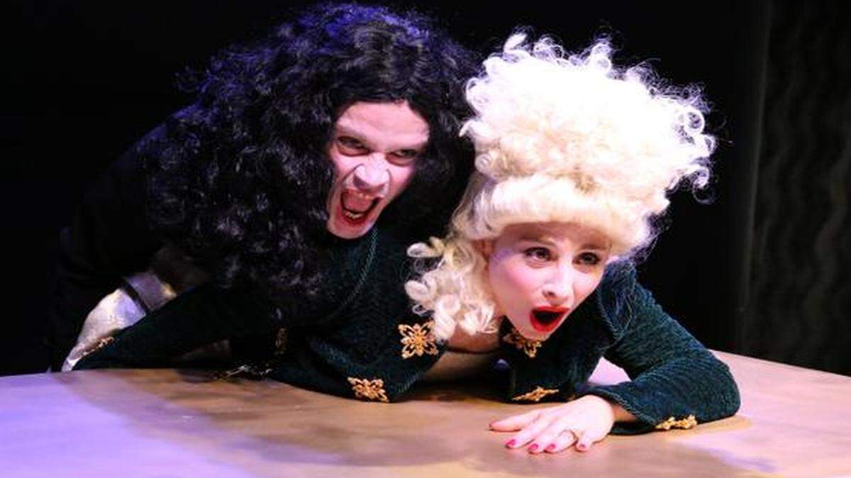 
Julio Bouley y Valentina Izarra comparten protagónicos en ‘Tartufo’.
