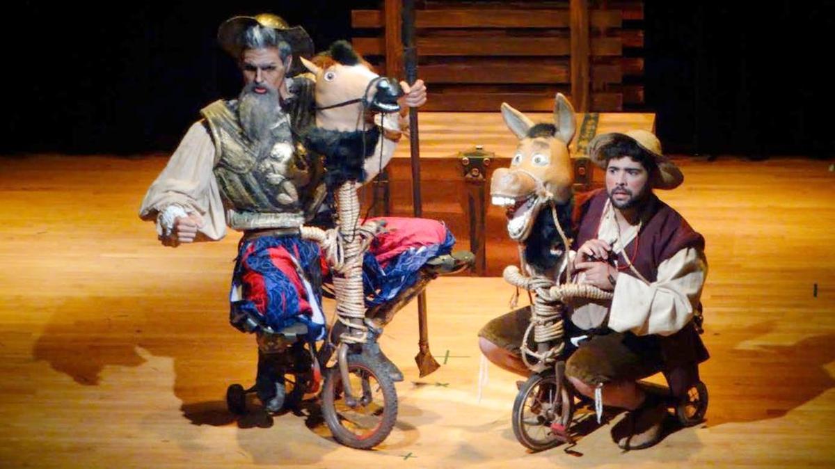 ‘Las aventuras de Quijote’ está protagonizada por Rodolfo Jaspe y Jorge Oquendo.