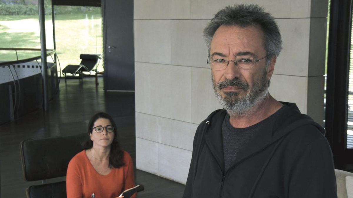 Nora Navas y Oscar Martínez en una escena de la película argentina ‘El ciudadano ilustre’ (2016).