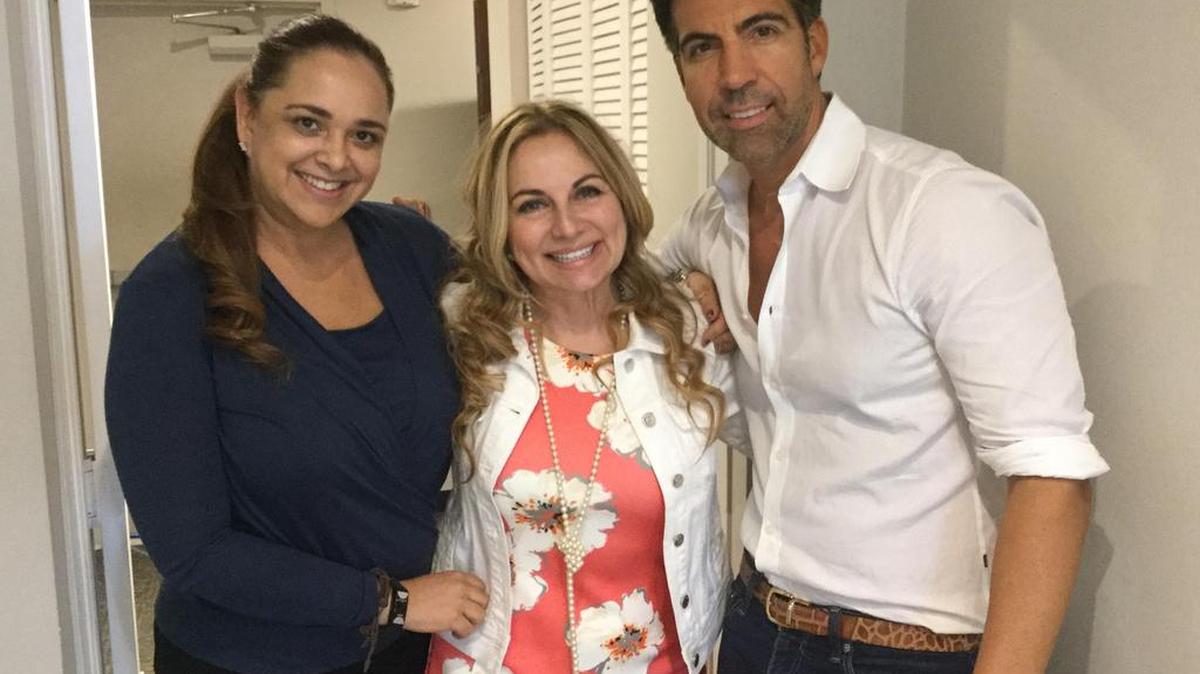 Jessica Fox, la Doctora Sara y Felipe Viel