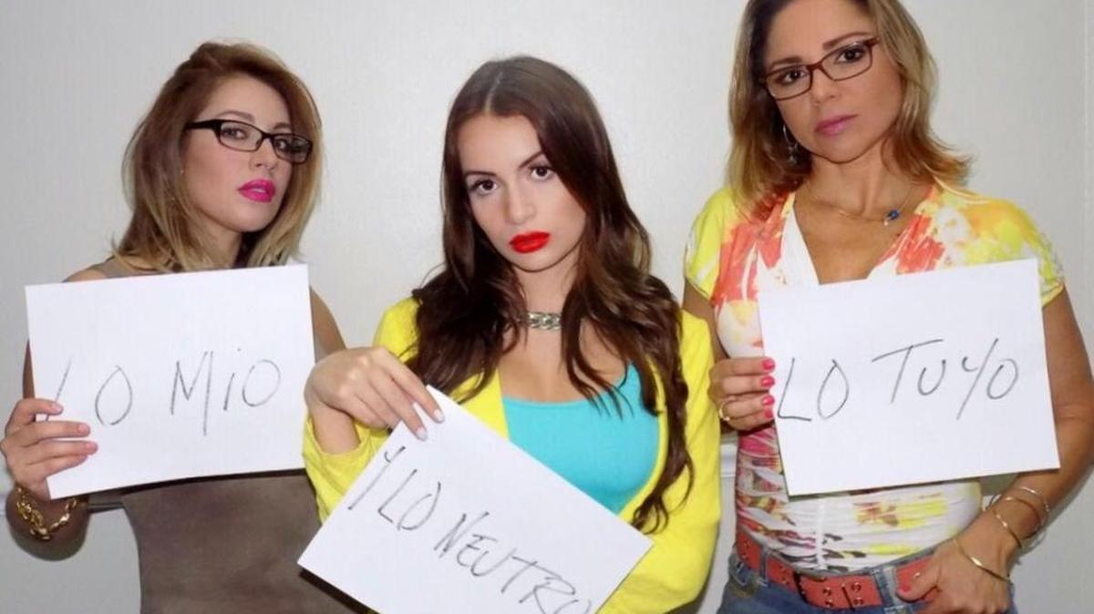 La comedia ‘Lo mío, lo tuyo y lo neutro’ cuenta con las actuaciones de Nena Abdelnour, Michelle Posada y Alessandra Guilarte.