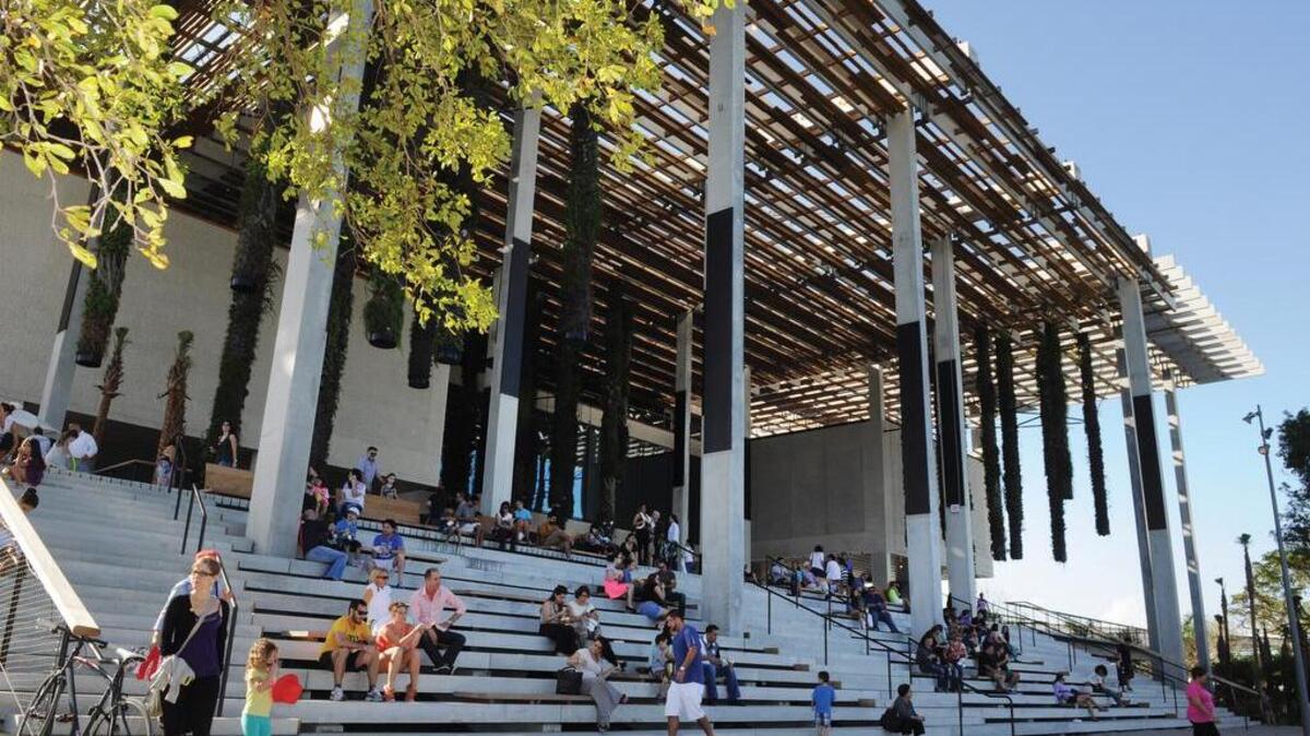 Entrada principal del Pérez Art Museum Miami (PAMM).