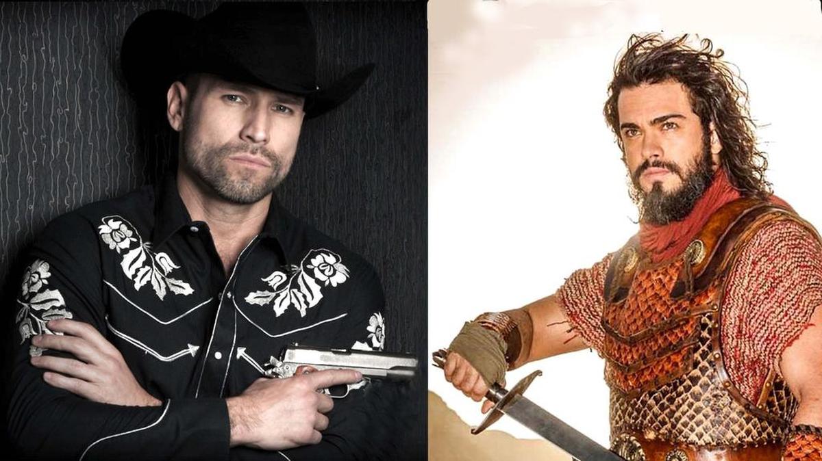 Rafael Amaya y Sidney Sampaio.