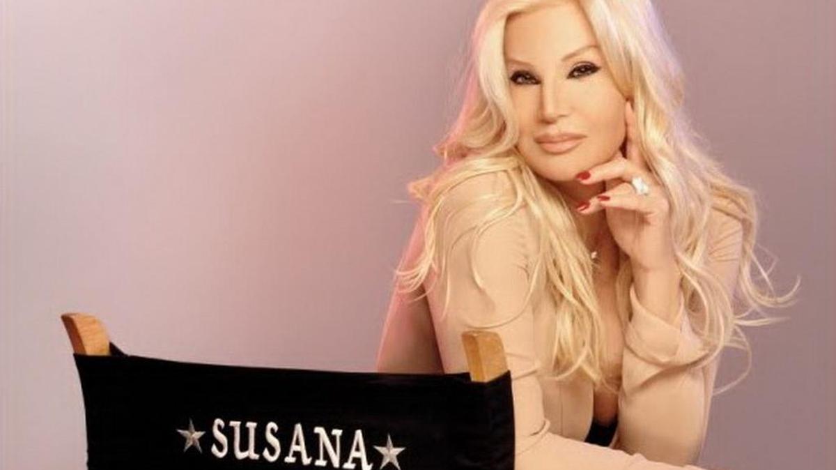 La presentadora de televisión argentina Susana Giménez.