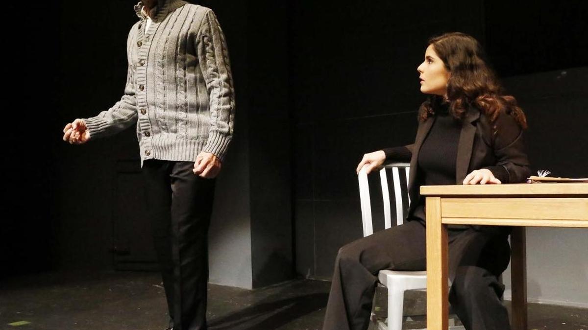 Peter W. Galman y Samantha Dagnino protagonizan ‘The Nether’, bajo la dirección de John Rodaz, en Area Stage.