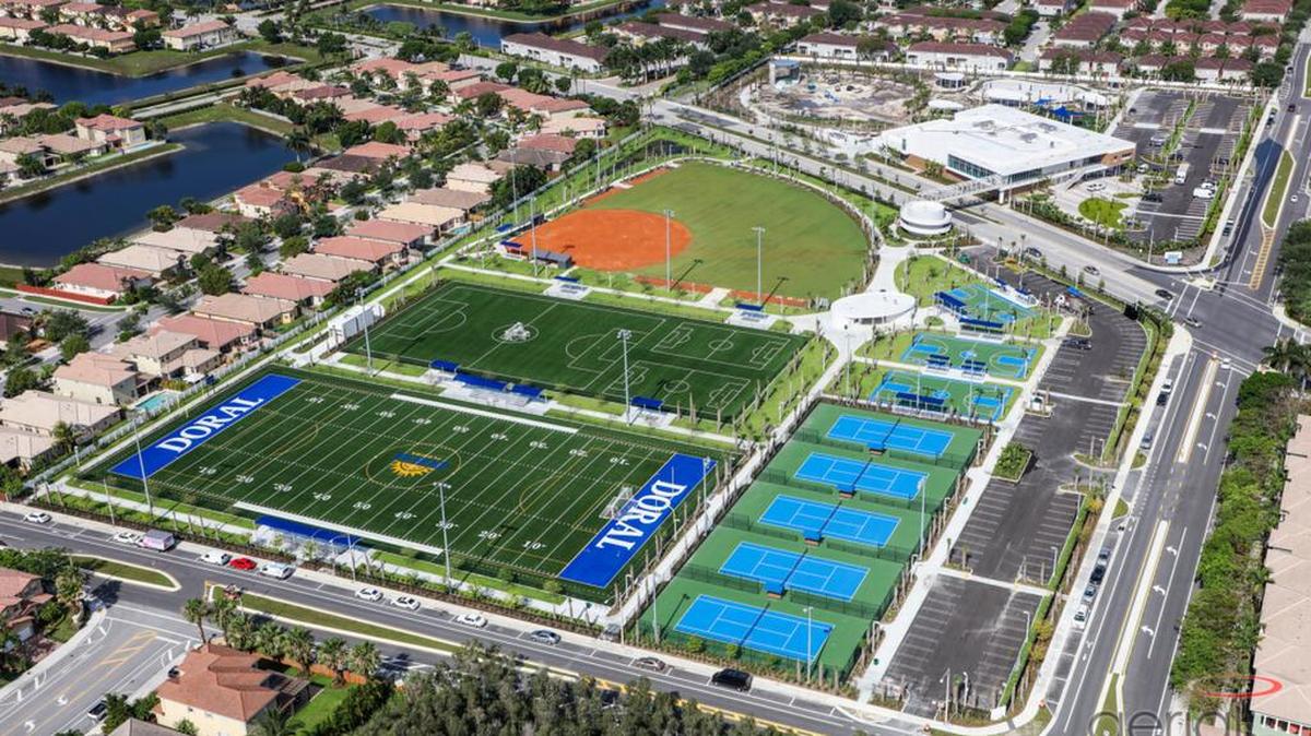 Doral Legacy Park, un espacio acondicionado para actividades deportivas, culturales y eventos públicos.