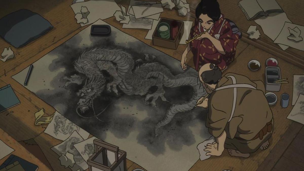 Una escena de la película ‘Miss Hokusai’.