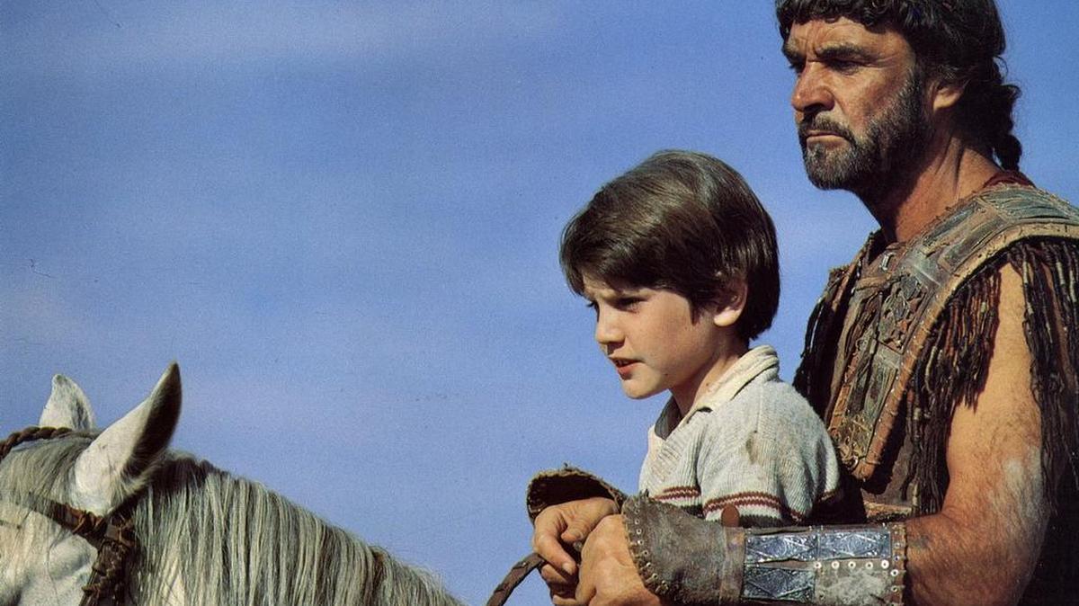 Craig Warnock y Sean Connery en ‘Time Bandits’ (1981).