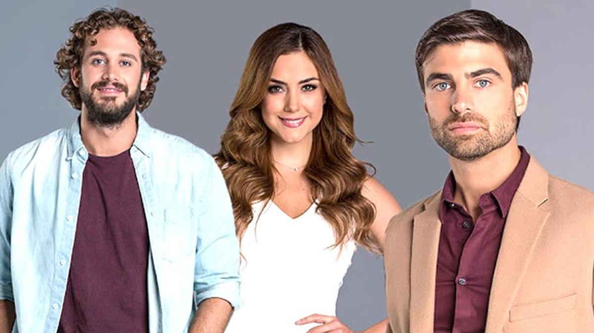 Lambda García, Ana Belena y Santiago Ramundo.