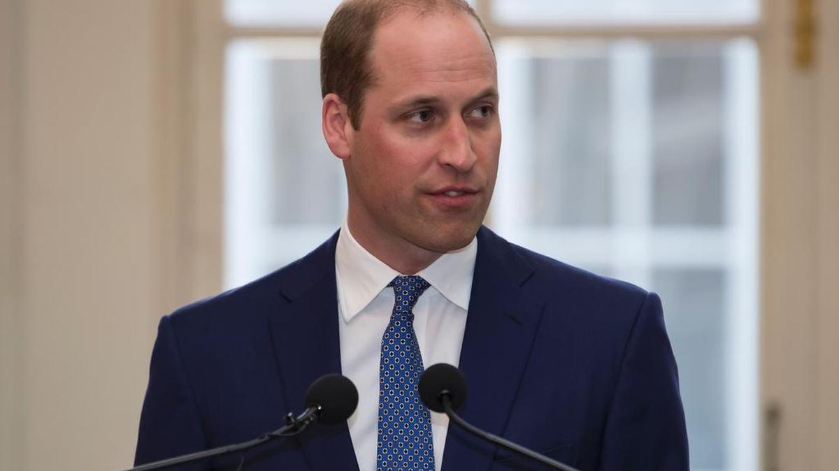 El príncipe Guillermo, Duque de Cambridge en París el 17 de marzo de 2017.