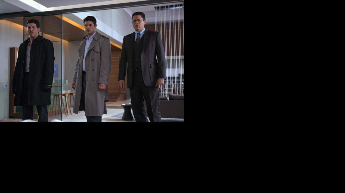 
James Marsden, Karl Urban y Wentworth Miller en ‘The Loft’, dirigida por Erik Van Looy.
