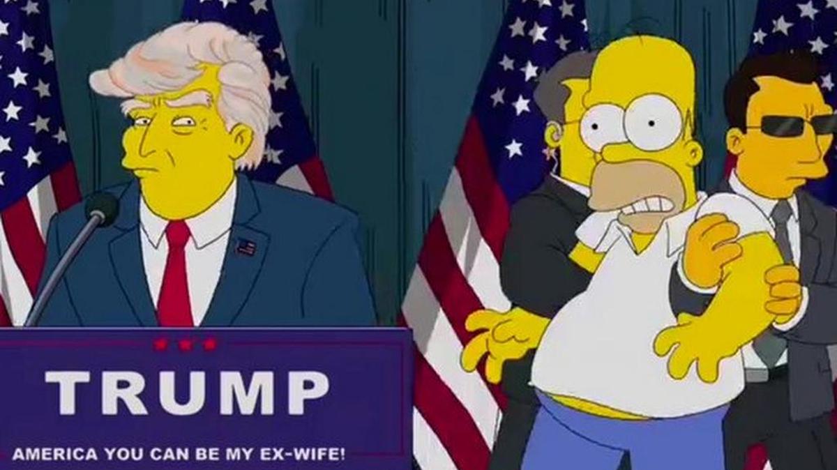 Escena del episodio trasmitido en el año 2000.