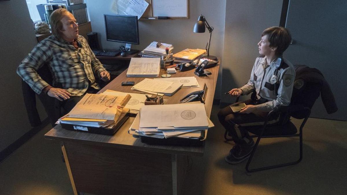 Los actores Ewan McGregor y Carrie Coon en la serie ‘Fargo’.