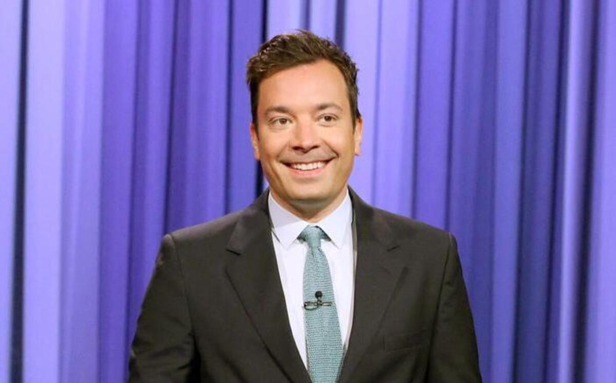 El humorista Jimmy Fallon en un monólogo de su programa “The Tonight Show Starring Jimmy Fallon".