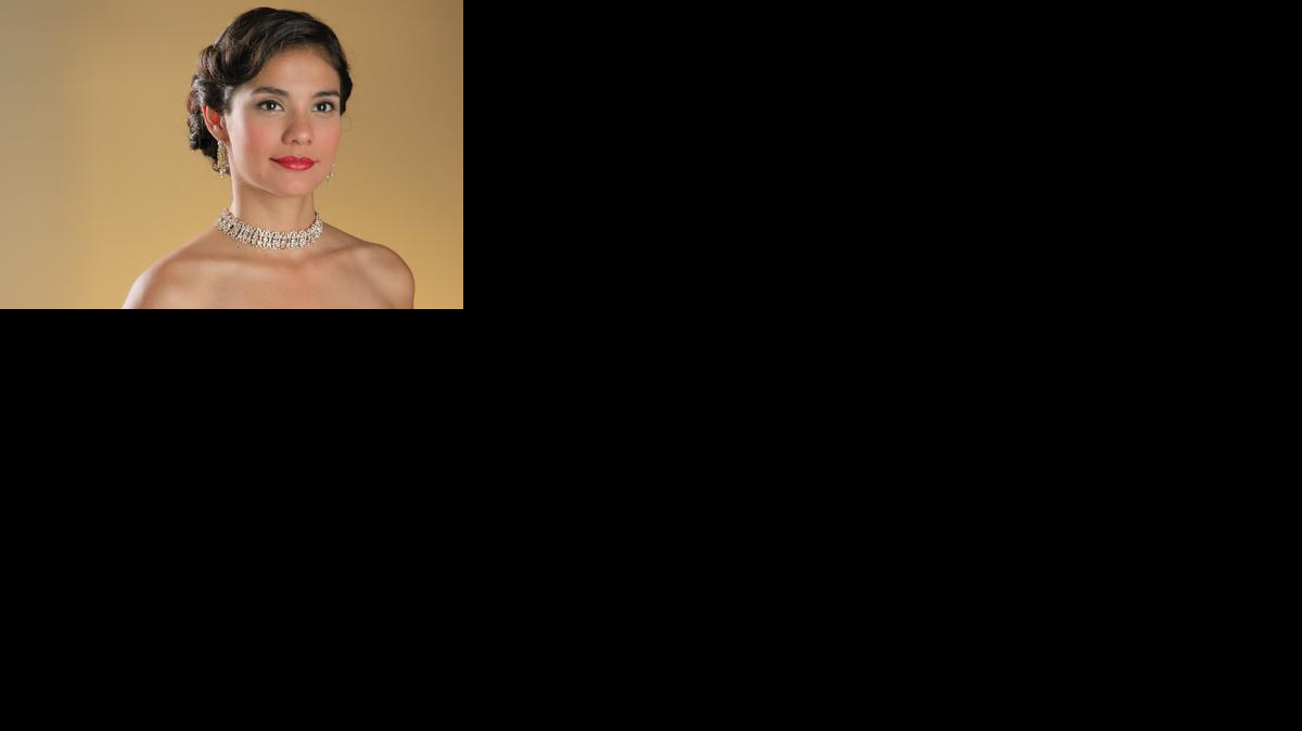 
La actriz colombiana Eileen Moreno interpreta a la esposa del dictador dominicano Rafael Leónidas Trujillo en ‘El Chivo’.
