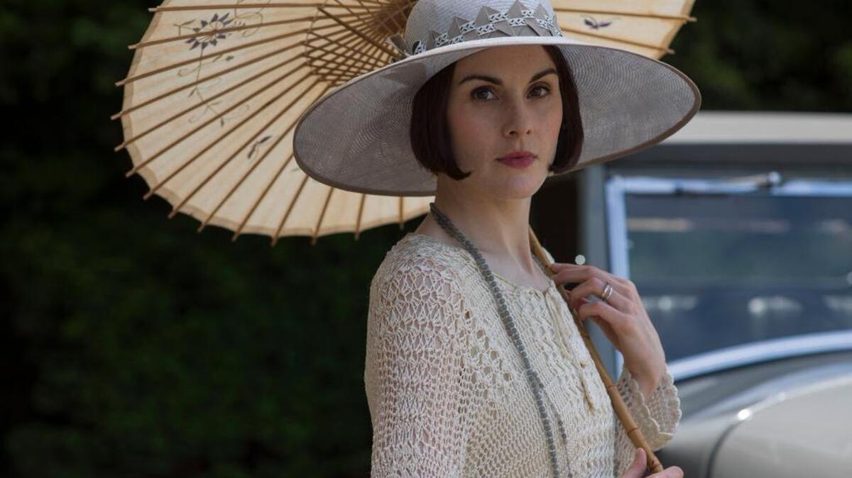 Michelle Dockery en el rol de Lady Mary, en la serie ‘Downton Abbey’.
