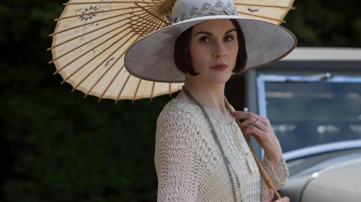 Michelle Dockery en el rol de Lady Mary, en la serie ‘Downton Abbey’.