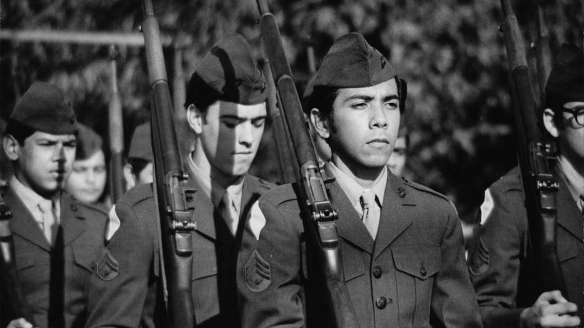 
El documental se sirve de imágenes como esta de soldados uniformados para contar la historia de los latinos en la guerra de Vietnam.
