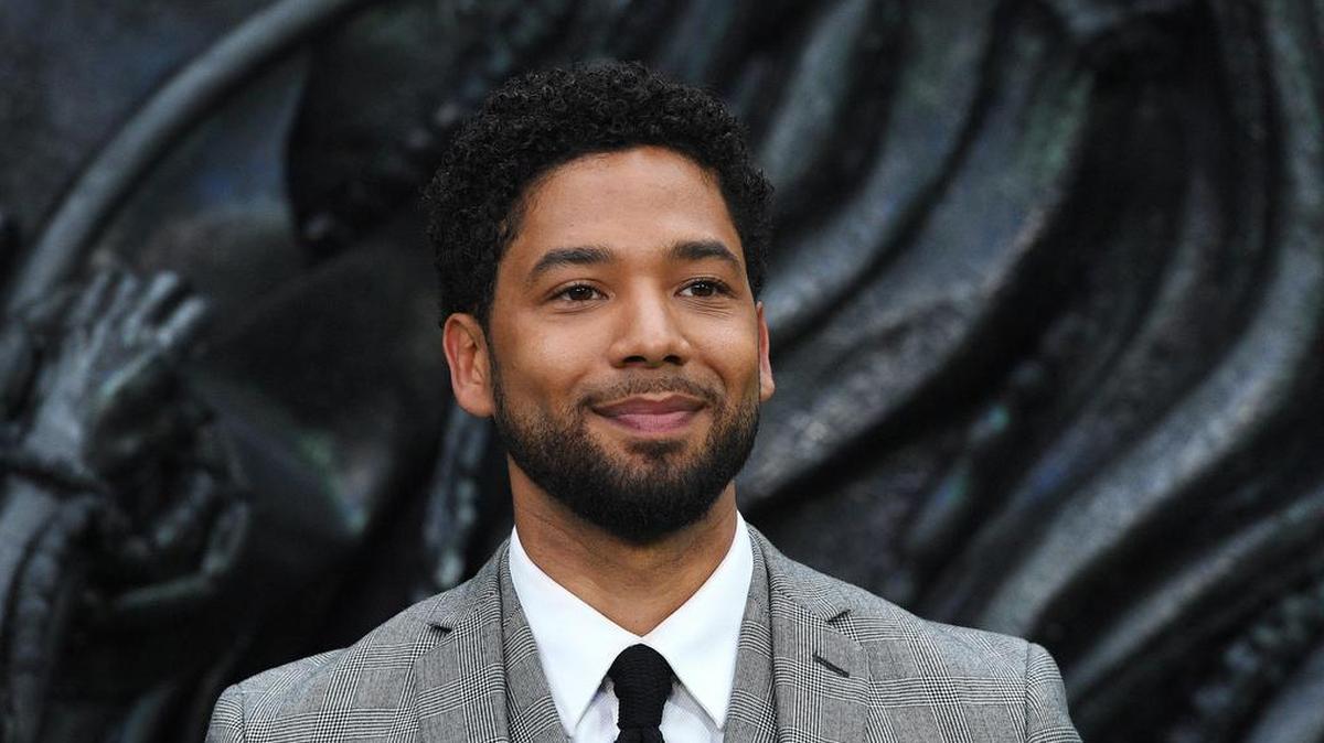 El actor Jussie Smollett asiste al estreno de la película “Alien: Covenant”, el 4 de mayo de 2017, en Londres.