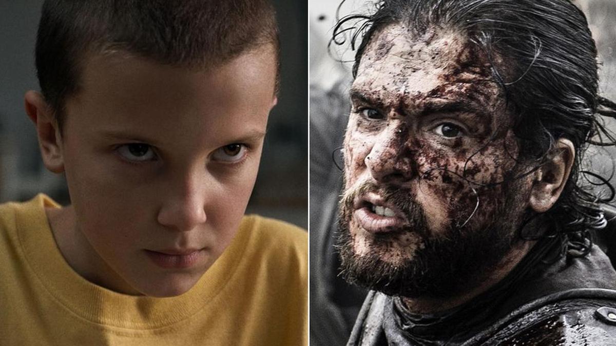 Escenas de las series de televisión “Stranger things” y “Games of Thrones”.