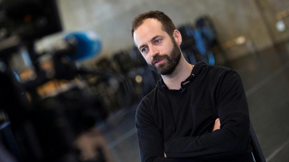 El coreógrafo francés Benjamin Millepied, en Los Ángeles Theater Center.