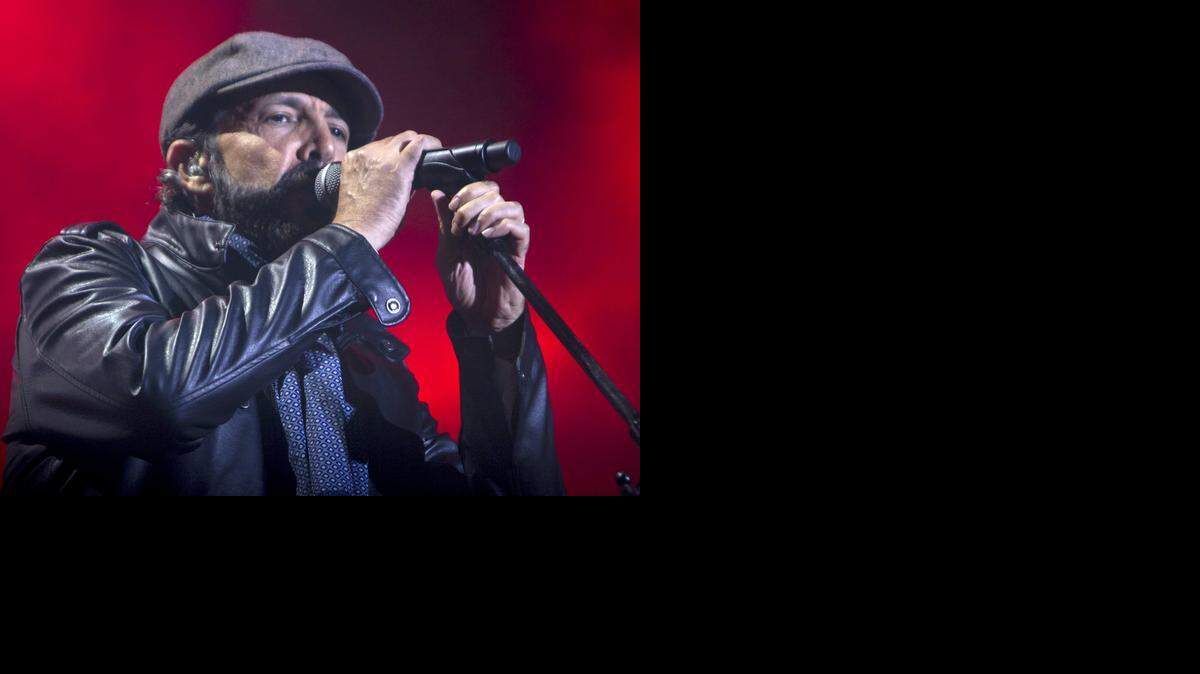 
Juan Luis Guerra en el estadio Atahualpa, en Quito, a finales de octubre.
