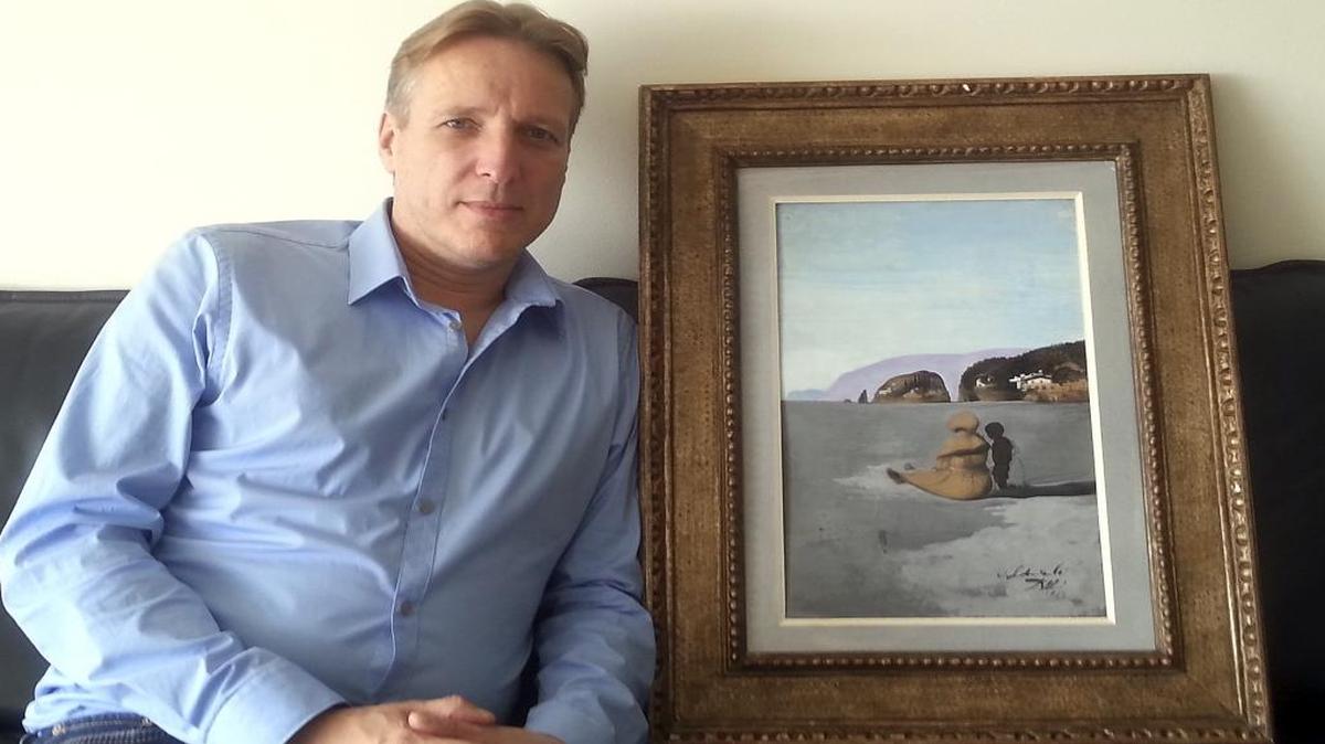 Arthur Brand detective especializado en obras de arte, que ha encontrado dos lienzos robados en 2009, uno de Salvador Dalí y otro de Tamara de Lempicka.