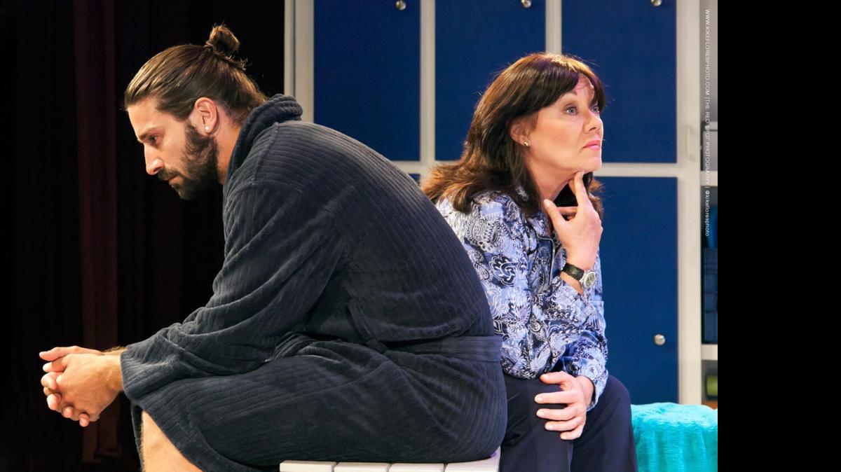 
David Chocarro y Anna Silvetti en ‘El principio de Arquimedes’, que se presenta en Teatro 8.
