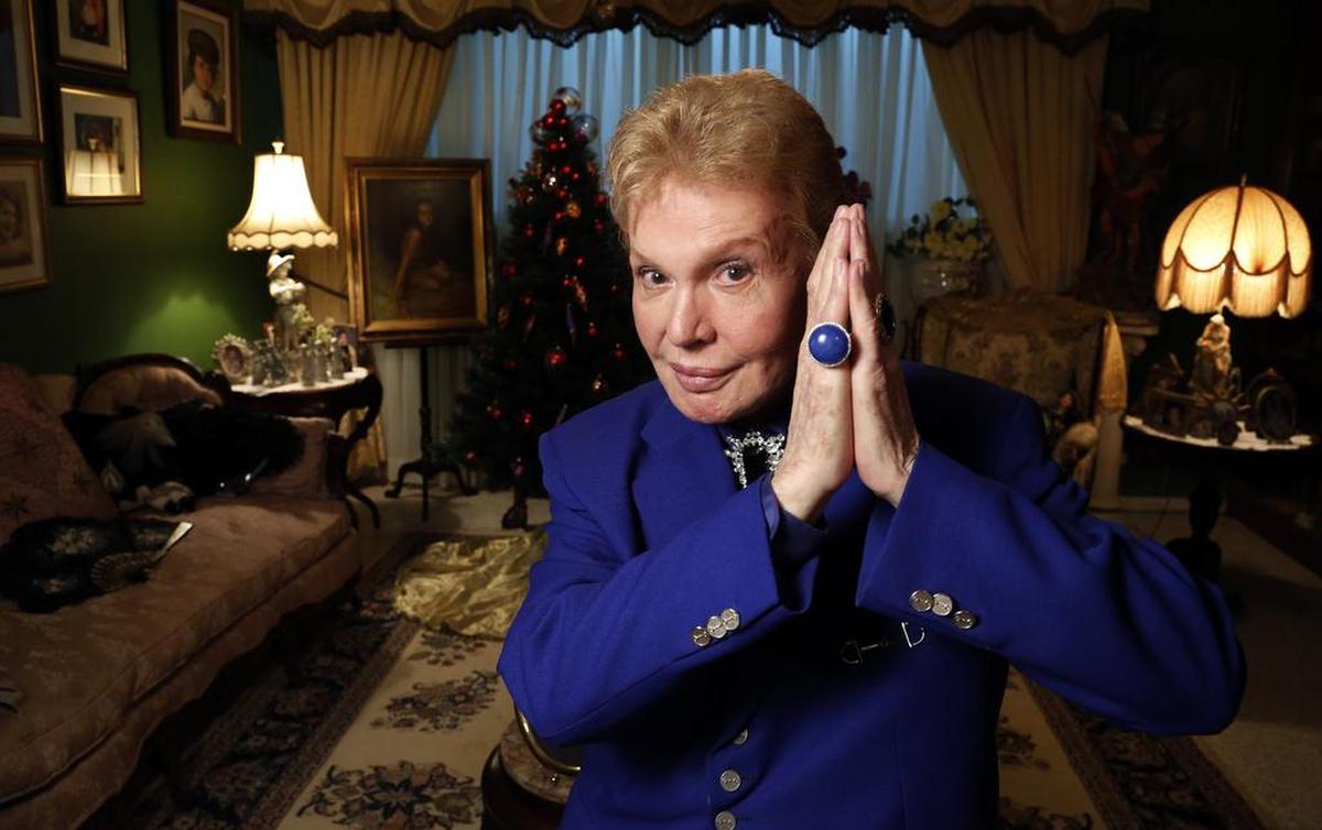 Walter Mercado en su casa en San Juan, en diciembre de 2013.