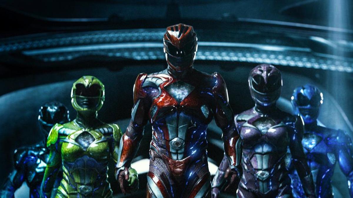 Una escena de la película de los “Power Rangers”.