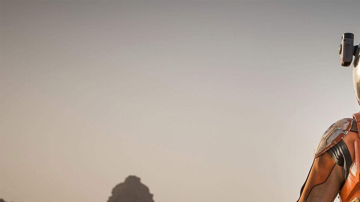 Matt Damon en un escena de la película  'The Martian'