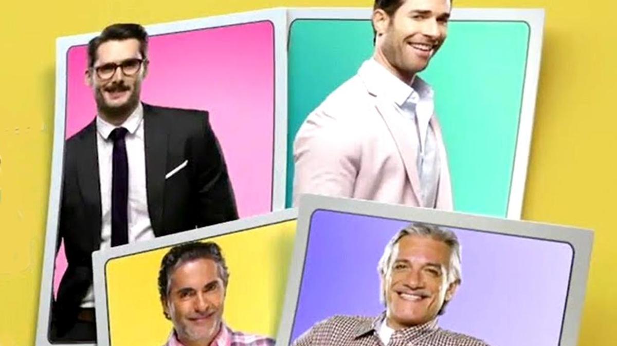 Sergio Mur, Sebastián Rulli, Raúl Araiza y Juan Carlos Barreto.