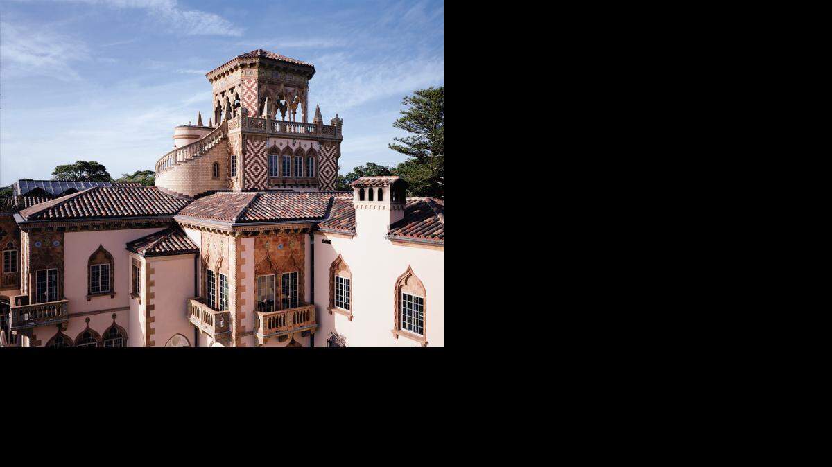 
Detalle de la mansión Ca’d’zan, construida por John Ringling frente a la bahía de Sarasota.
