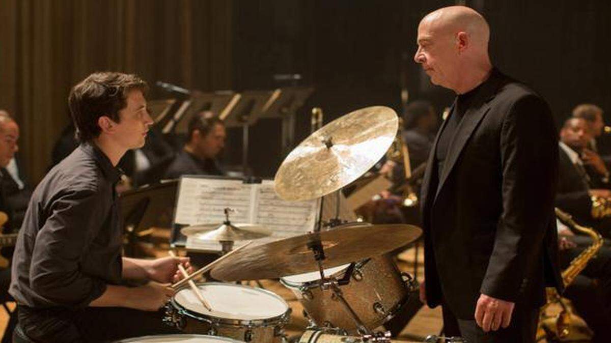 
Miles Teller y J.K. Simmons en ‘Whiplash’, nominada a los Oscar como Mejor película.
