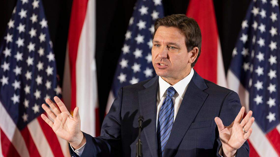 Florida Gov. Ron DeSantis suspended a Weston private school and a Winter Park private school on Friday, Sept. 22, 2023, from the state’s school voucher program, alleging they have ties to the Chinese Communist Party.