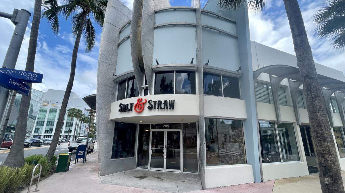 La nueva heladería Salt & Straw en Lincoln Road, Miami Beach.